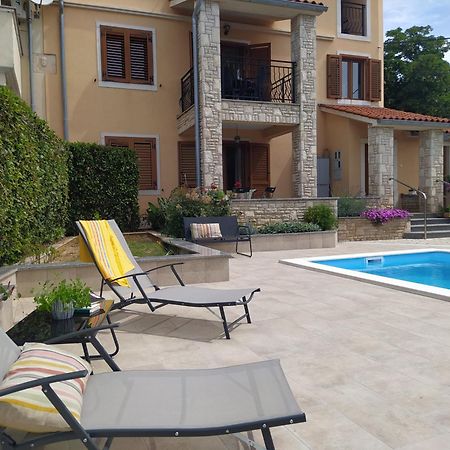 Villa Krasa Sea View Apartmants With Pool Ližnjan Extérieur photo